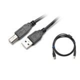 Iris CX-100 1.8 m, USB 2.0, USB A apa- USB B apa Fekete nyomtató kábel