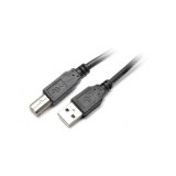 Iris CX-100 USB-A apa - USB-B apa 2.0 Nyomtató kábel - Fekete (1.8m) (CX-100)