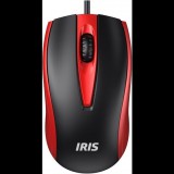 IRIS E-17 USB mouse Black/Red (E-17) - Egér