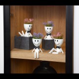 Iris E5676 Figura Cserepes művirág Asztali Dekoráció 8x16cm - Többféle (E5676)
