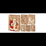 Iris EKO Karácsonyi Ajándék Papírtáska (23 x 32 x 11cm) - Különböző mintás (T5EK_GW)