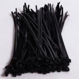 Iris Electric 100 db fekete 120x2,5mm kábelkötegelő, gyorskötöző, kötegelő, UV álló