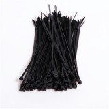 Iris Electric 100 db fekete 140x3,6mm kábelkötegelő, gyorskötöző, kötegelő, UV álló (11074071)