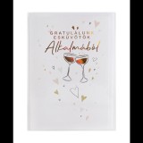 Iris Esküvői gratuláció mintás képeslap (13x19 cm) (363163)