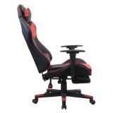 IRIS GCG204BR_FT gaming szék fekete-piros (GCG204BR_FT) - Gamer Szék