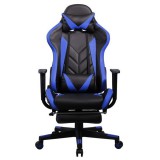 IRIS GCH200BK gaming szék fekete-kék (GCH200BK) - Gamer Szék