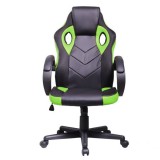 IRIS GCH205BE gaming szék fekete-zöld (GCH205BE) - Gamer Szék