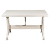 IRIS GF-1000C Stable CAPPUCCINO műanyag asztal 70x120cm