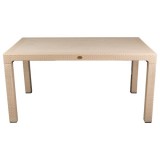 IRIS GF-800C ORIGINAL CAPPUCCINO műanyag kerti asztal rattan 90x150cm