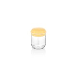 Iris HN-1364 Macaron Üveg fűszertartó 425ml - Pink / menta / sárga / lila színekben (HN-1364)