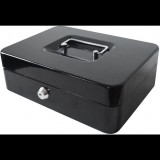 Iris ICB25 Kulcsos Pénzkazetta 9 x 25 x 18 cm - Fekete (ICB25)