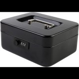 Iris ICBC20 Kóddal nyitható pénzkazetta 9 x 20 x 16 cm - Fekete (ICBC20)