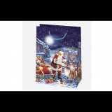 Iris Karácsonyi Ajándék Papírtáska (35 x 48 x 13 cm) - Különböző mintás (T10_GW)