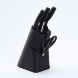 Iris KT-018-BK Konyhai kés készlet 6 darabos - Fekete (KT-018-BK)