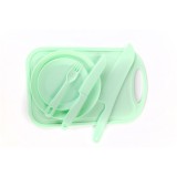 IRIS KT-187 Gyermek étkészlet (6 részes) - Türkiz (KT-187)