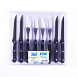 IRIS KT-192 8 db-os steak kés és villa készlet (KT-192)