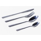 Iris KT-558 Drops Rozsdamentes acél evőeszköz szett - Ezüst (16 db) (KT-558)