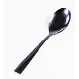 Iris KT-561 Cube Rozsdamentes acél kanál szett - Fekete (4 db) (KT-561)