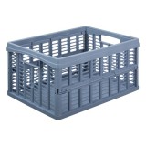 Iris Összecsukható Műanyag Tárolókosár 32,5L - Kék (12450810)