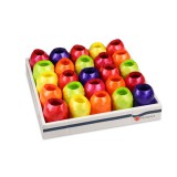 IRIS PRASENT AMERICA pasztell színekben díszkötöző szalag 20mx5mm, tojás alakú, polipropilén, vegyes színekben