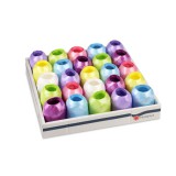 IRIS PRASENT AMERICA XXL pasztell színekben díszkötöző szalag 30mx10mm, tojás alakú, polipropilén, vegyes színekben