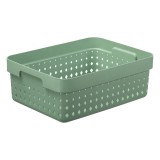 Iris Seoul Műanyag Tárolókosár 10.8L - Zöld (60240811)