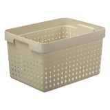 Iris Seoul Műanyag Tárolókosár 17,6L - Bézs (60250816)