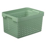 Iris Seoul Műanyag Tárolókosár 17,6L - Zöld (60250815)
