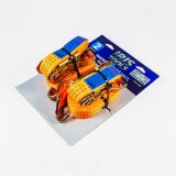 IRIS TOOLS ITCLS-6M2T blister 2db-os csomag, rakományrögzítő szett, kétrészes racsnis spanifer, 2.000 kg, 6 m, 35 mm (ITCLS-6M2T)