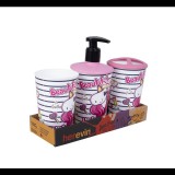 Iris Unikornis Műanyag fürdőszoba szett 3 darabos - Mintás (161262-003T)