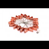 Iris USB-s LED Szív Fényfüzér 4m - Meleg Fehér (240-09)