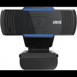IRIS W-25 Full HD webkamera fekete-kék (W-25)