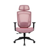 IRISOffice Nimbus piros ergonómikus, szövet-hálós irodai forgószék fej és háttámasszal (NIMBUS PIROS)