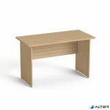 Íróasztal, laplábbal, 120x70 cm, MAYAH 'Freedom SV-19', kőris