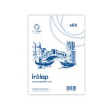 Írólap A5, 20-50 famentes borítékos 50lap Bluering®