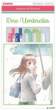 Írószer készlet, ZEBRA "Manga Set, One Umbrella", 5 darabos