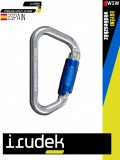 Irudek 1131 karabíner 22 mm - egyéni védőeszköz zuhanásgátlás
