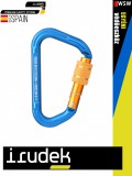Irudek 991 BILD BLUE karabíner 22,5 mm - egyéni védőeszköz zuhanásgátlás