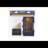 IRWIN Csigafúró Készlet 15 Részes TiN Hengeres (1,5-10 mm) (IW3038501)