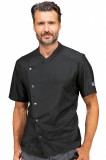 Isacco ERICKSON SUPERDRY - fekete rövidujjú patentos szakácskabát