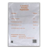 Iskola 1.osztályos Technika papírkészlet 36db-os