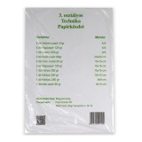 Iskola 3.osztályos Technika papírkészlet 18db-os