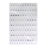 Iskola Betűkivágó lapok 2 íves szett