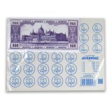 Iskola Játékpénz csomag papír és kivágható aprópénzzel