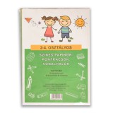 Iskola Színes papírok, pontrácsok és vonalhálók 2-4.osztály