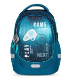 Iskolatáska, cipzáras, BELMIL Leisure Plus Next Level, kontroller (BL338877F)