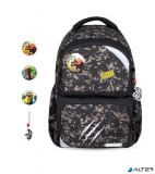 Iskolatáska, cipzáras, BELMIL "Maxi Pack Dinosaur World", dinoszaurusz