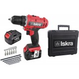 Iskra akkumulátoros fúró ml-cd92-180s (IS10537)