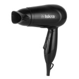 Iskra utazó hajszárító rh-1818-1 (fekete) (IS10060)