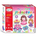 Ismeretlen Hűtőmágneskészítő szett - Hercegnők